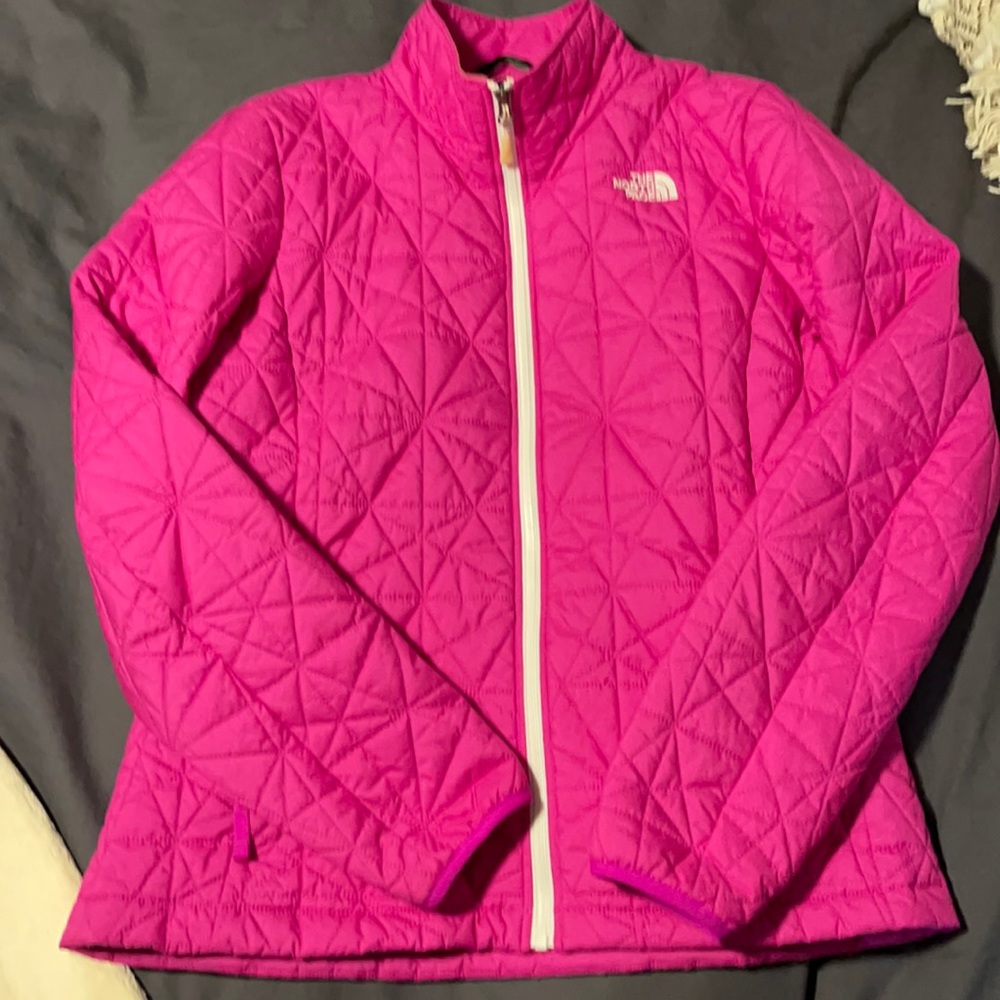 North Face Neon Pink Jacket